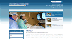 Desktop Screenshot of aneurismacerebral.net
