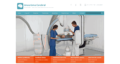 Desktop Screenshot of aneurismacerebral.com